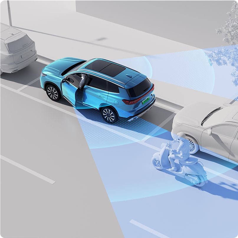 chery tiggo 8 csh ระบบเตือนเมื่อเปิดประตู